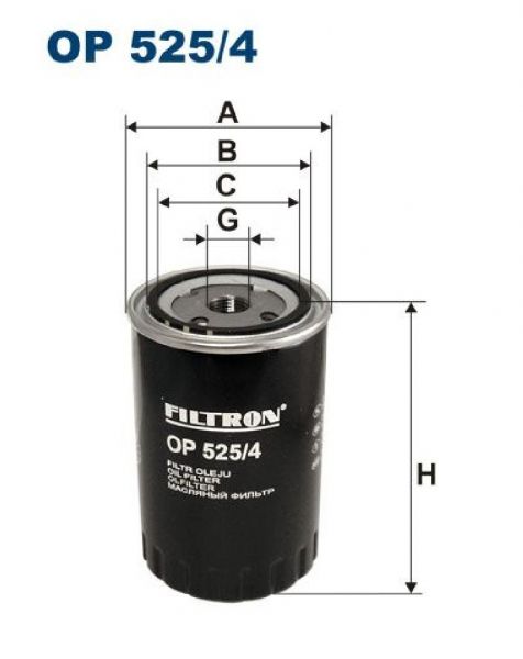 FILTRON OP 525/4  ol.filter