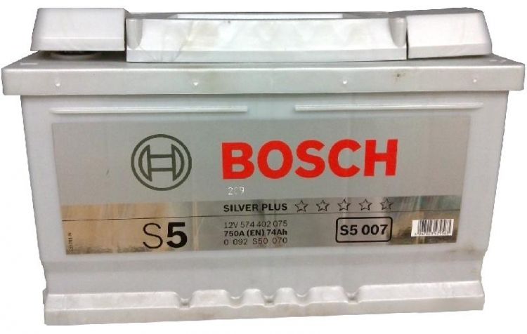 aku BOSCH S5 12V/74Ah P+
