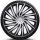 puklice KENDO 14 silver/black