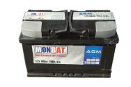 aku MONBAT AGM 12V/ 80Ah START-STOP