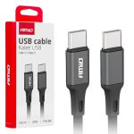 Kábel USB-C na USB-C 60W 100cm FullLINK