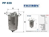 FILTRON PP 839 pal.f.FEL 1.9D
