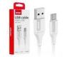 Pružinový kábel USB+microUSB 1.2m FullLINK UC-12